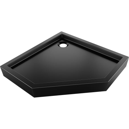 Mexen Flow+ петостранно корито 80 x 80 см, черен мат - 46P708080H