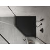 Mexen Flow+ петостенен поддушик 90 x 90 cm, черен мат - 46P709090H