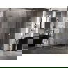 Mexen Lunar L полукръгла душ кабина с панти, дясна 100 x 90 см, прозрачна, златна четка - 833L-100P-090L-55-00