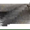 Mexen Lunar L полукръгла душ кабина с панти, дясна 100 x 90 см, прозрачна, златна четка - 833L-100P-090L-55-00