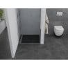 Mexen Pretoria душ врати с люлеещи се врати 70 см, прозрачен, хром - 852-070-000-01-00
