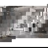 Mexen Lunar L Duo душ кабина 80 x 75 см, прозрачна, хром - 834L-080L-075P-01-00