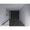 Mexen Pretoria сгъваеми душ врати 75 см, прозрачни, хром - 852-075-000-01-00