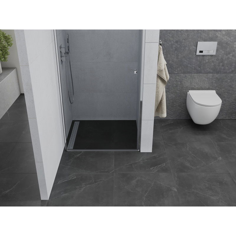 Mexen Pretoria душ врати 80 cm, прозрачни, хром - 852-080-000-01-00