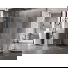 Mexen Lunar L Duo душ кабина 100 x 85 см, прозрачна, хром - 834L-100L-085P-01-00