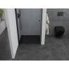 Mexen Pretoria душови врати с отваряне 80 см, прозрачни, черни - 852-080-000-70-00