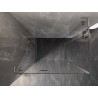 Mexen Lunar L Двоен душ кабина с панти лява 110 x 100 cm, прозрачно, хром