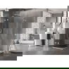 Mexen Lunar Duo душ кабина 85 x 85 см, прозрачна, бяла - 834-085L-085P-20-00