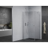 Mexen Pretoria плъзгаща се душ кабина 75 x 120 см, прозрачна, хром - 852-075-120-01-00