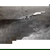 Mexen Lunar петoъгълна душ кабина с ляво отваряне 80 x 80 см, прозрачна, четкан никел - 831-080L-080P-97-00-L