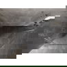 Mexen Lunar петстенна душ кабина люлееща се лява 90 x 80 см, прозрачна, матиран никел - 831-090L-080P-97-00-L