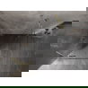 Mexen Lunar Duo душ кабина с люлееща се врата 75 x 75 см, прозрачна, златна четка - 834-075L-075P-55-00