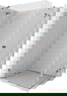 Mexen Lunar Duo душ кабина лява 95 x 70 cm, прозрачно стъкло, розово злато - 834-095L-070P-60-00