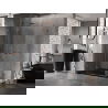 Mexen Lunar Duo душ кабина с врати 100 x 85 см, прозрачна, розово злато - 834-100L-085P-60-00