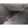 Mexen Lunar Duo окачваема душ кабина 110 x 75 см, прозрачна, розово злато - 834-110L-075P-60-00