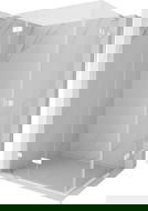 Mexen Lunar L Duo лява душ кабина с отваряща се врата 115 x 70 см, прозрачна, бяла - 834L-115L-070P-20-00