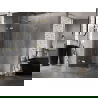 Mexen Lunar L Duo отваряем душ кабина 70 x 70 см, прозрачно, златно - 834L-070L-070P-50-00