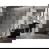 Mexen Lunar L Duo отваряема душ кабина 90 x 85 см, прозрачна, злато - 834L-090L-085P-50-00