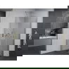 Mexen Pretoria Duo душ кабина отваряема 80 x 80 см, прозрачен, хром - 852-080-080-02-00
