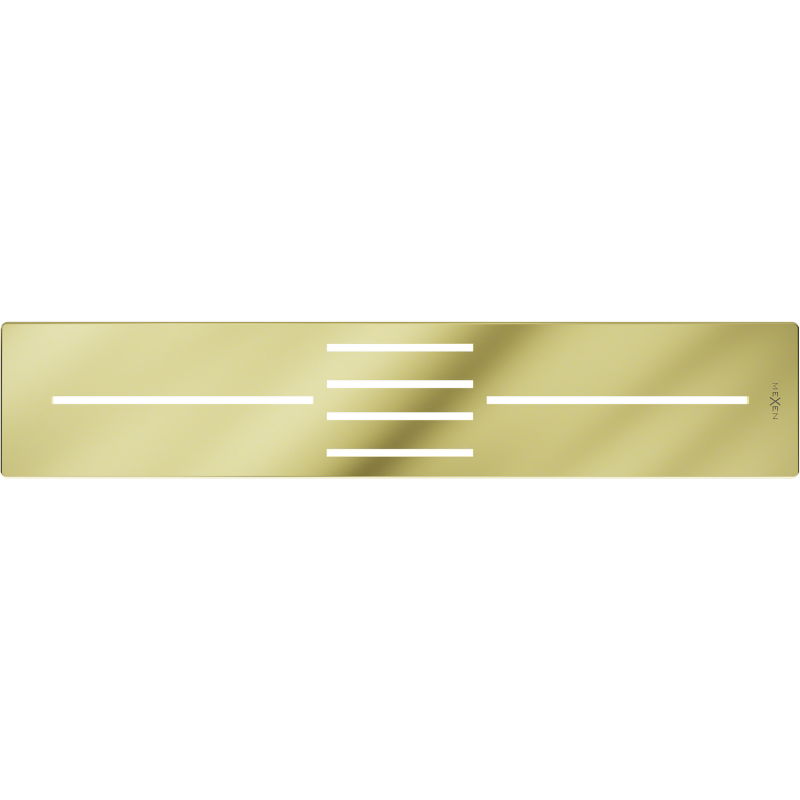 Mexen Toro декоративен панел за поддушово корито 100-120 см, златен - 43910050