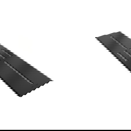 Mexen Toro лайсна за душ корито 130-160 см, черна - 43920070