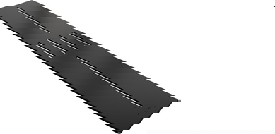 Mexen Toro маскировка за душ кабина 170-200 см, черна - 43930070