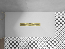 Mexen Toro декоративна лента за душ кабина 130-160 см, златна - 43920050