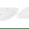 Mexen Luna Slim свободностояща вана 170 x 75 cm, бяла, преливник златен матиран - 52041707500-55