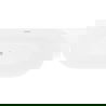 Mexen Oval Slim свободностояща вана за стенен монтаж 170 x 80 cm, бяла, преливане четкан никел - 52661708000-97