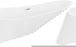 Mexen Dora свободностояща вана 160 x 75 cm, бяла, преливник хром - 52071607500-01