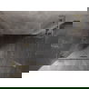 Mexen Lunar L Duo отваряща се душ кабина 115 x 80 см, прозрачна, златна четкана - 834L-115L-080P-55-00