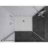 Mexen Pretoria Душ кабина с отваряща се врата 70 x 100 см, прозрачна, хром +