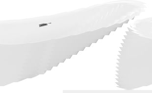 Mexen Lotos свободностояща вана 170 x 75 см, бяла, преливник gun metal - 52051707700-95