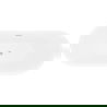 Mexen Lotos свободностояща вана 170 x 75 cm, бяла, преливник четкан никел - 52051707700-97