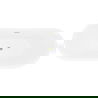 Mexen Lotos свободностояща вана 170 x 75 cm, бяла/черна, златен матов преливник - 52051707775-55