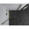 Mexen Pretoria Двойна душ кабина с 80 x 80 см, прозрачна, златна - 852-080-080-50-00-02