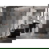 Mexen Lunar L Duo душ кабина с панти 120 x 90 см, прозрачно, розово злато - 834L-120L-090P-60-00
