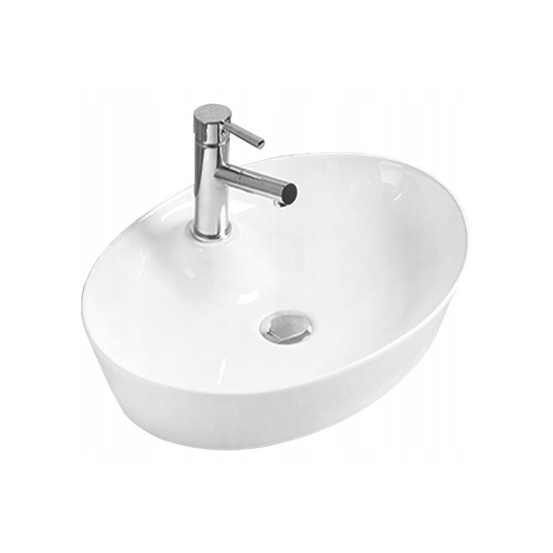 Mexen Aida контейнерна мивка 55 x 40 см, бяла - 21205500