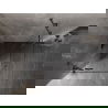 Mexen Lunar Duo душ кабина 105 x 105 cm, прозрачно стъкло, матов сив цвят - 834-105L-105P-66-00