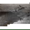 Mexen Lunar Duo душ кабина 115 x 90 cm, прозрачна, сив алуминий четкан - 834-115L-090P-66-00