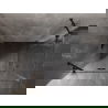 Mexen Lunar Duo душ кабина сгъваема 85 x 80 см, прозрачна, черна - 834-085L-080P-70-00