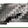 Mexen Lunar L Duo душ кабина сгъваема 115 x 115 см, прозрачна, четкана мед - 834L-115L-115P-65-00