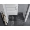 Mexen Apia плъзгащи душ врати 105 см, райета, хром - 845-105-000-01-20