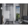 Mexen Apia плъзгащи душ врати 105 см, райета, хром - 845-105-000-01-20