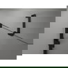 Mexen Lunar Duo душ кабина 120 x 95 см, прозрачна, черна - 834-120L-095P-70-00
