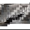 Mexen Lunar Duo душ кабина с врати 80 x 75 см, прозрачен, gun metal - 834-080L-075P-95-00