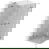 Mexen Lunar Duo шарнирен душ кабина 85 x 85 см, прозрачно, метална - 834-085L-085P-95-00