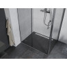 Mexen Apia плъзгаща се душ кабина 115 x 80 см, прозрачен, хром - 840-115-080-01-00