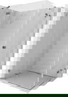 Mexen Lunar Duo душ кабина с отваряща се врата лява 120 x 80 см, прозрачна, gun metal - 834-120L-080P-95-00