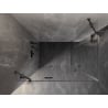 Mexen Lunar Duo врата за душ кабина 120 x 80 см, прозрачна, тъмносиво металик - 834-120L-080P-95-00